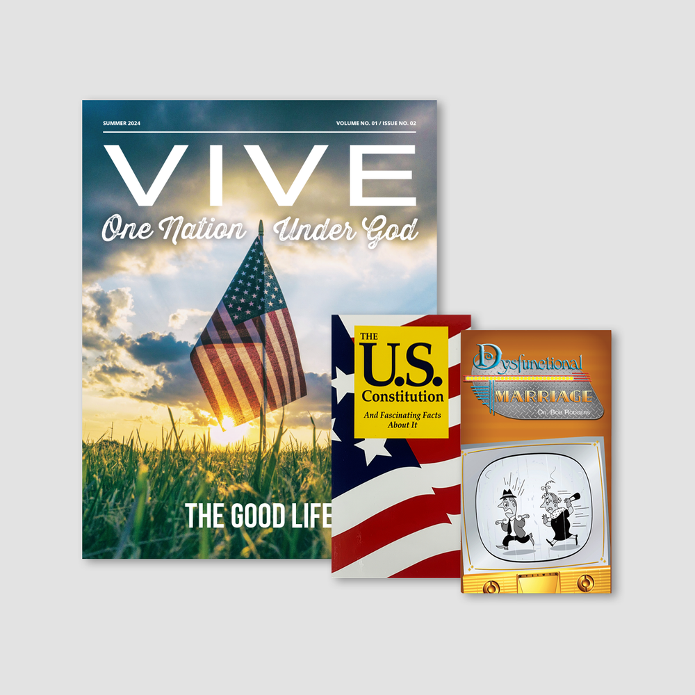 Summer 2024 Bundle: Vive Magazine • Dysfunctional Marriage • Mini-Constitution