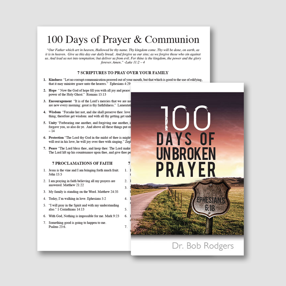 
                      
                        100 Days Of Unbroken Prayer and Prayer Guide
                      
                    